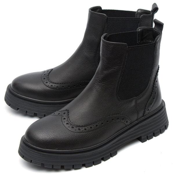 

женские ботинки челси натуральная кожа / байка corvetto, 44406.0