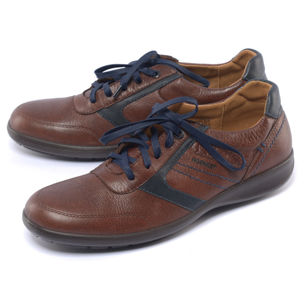 мужские кроссовки натуральная кожа росвест