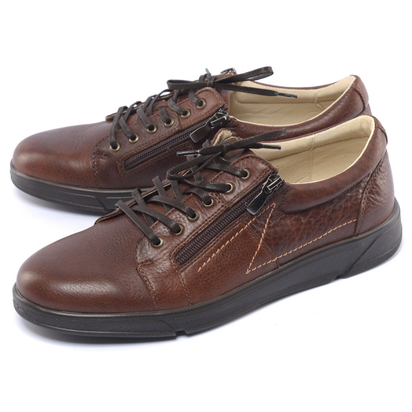 мужские полуботинки натуральная кожа росвест