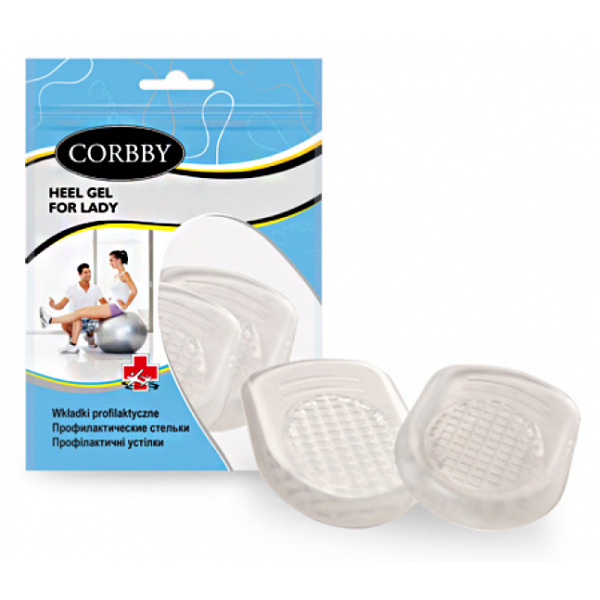 

corbby heel gel подпяточник гелевый для мужчин, 31624.0
