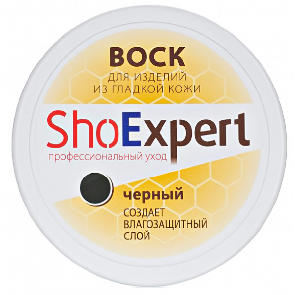 

воск для обуви чёрный shoexpert 100 мл, 39441.0