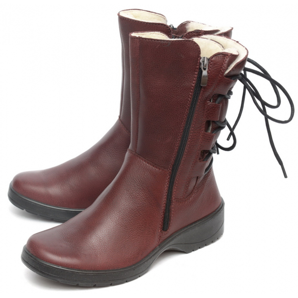 

женские сапоги натуральная кожа / шерсть росвест, 43443.0