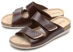 ЖЕНСКИЕ БОСОНОЖКИ НАТУРАЛЬНАЯ КОЖА INBLU