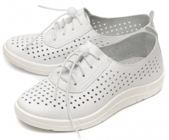 ЖЕНСКИЕ ОРТОПЕДИЧЕСКИЕ ПОЛУСПОРТИВНЫЕ ТУФЛИ НАТУРАЛЬНАЯ КОЖА СУПЕРКОМФОРТ АЛМИ РОССИЯ