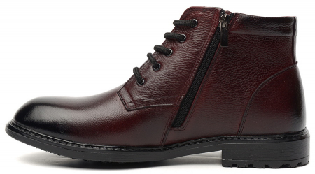 МУЖСКИЕ БОТИНКИ НАТУРАЛЬНАЯ КОЖА / НАТУРАЛЬНЫЙ МЕХ CORVETTO ИТАЛИЯ