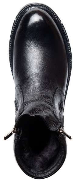 МУЖСКИЕ БОТИНКИ НАТУРАЛЬНАЯ КОЖА / НАТУРАЛЬНЫЙ МЕХ CORVETTO