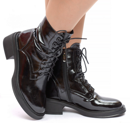 ЖЕНСКИЕ БОТИНКИ НАТУРАЛЬНАЯ КОЖА ЕВРОМЕХ GUGU ГЕРМАНИЯ