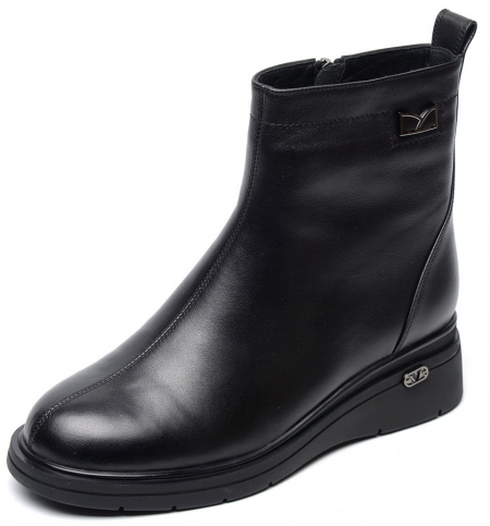 ЖЕНСКИЕ БОТИНКИ НАТУРАЛЬНАЯ КОЖА НАТУРАЛЬНЫЙ МЕХ GUGU ГЕРМАНИЯ