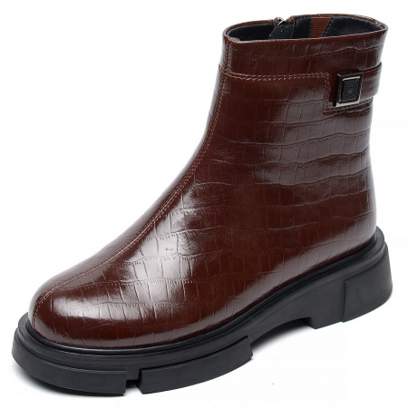 ЖЕНСКИЕ ПОЛУСАПОГИ НАТУРАЛЬНАЯ КОЖА НАТУРАЛЬНЫЙ МЕХ GUGU ГЕРМАНИЯ