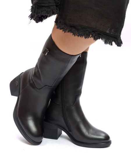 ЖЕНСКИЕ САПОГИ НАТУРАЛЬНАЯ КОЖА НАТУРАЛЬНЫЙ МЕХ GUGU ГЕРМАНИЯ