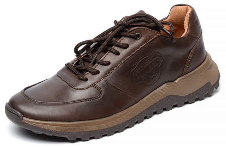 МУЖСКИЕ КРОССОВКИ НАТУРАЛЬНАЯ КОЖА CORVETTO ИТАЛИЯ