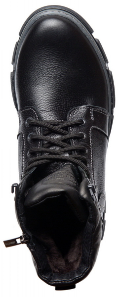 МУЖСКИЕ БОТИНКИ НАТУРАЛЬНАЯ КОЖА / НАТУРАЛЬНЫЙ МЕХ CORVETTO