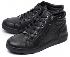 ЖЕНСКИЕ БОТИНКИ НАТУРАЛЬНАЯ КОЖА ЕВРОМЕХ GUGU ГЕРМАНИЯ