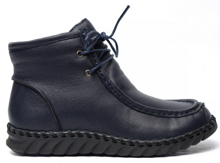 ЖЕНСКИЕ БОТИНКИ НАТУРАЛЬНАЯ КОЖА НАТУРАЛЬНЫЙ МЕХ GUGU ГЕРМАНИЯ