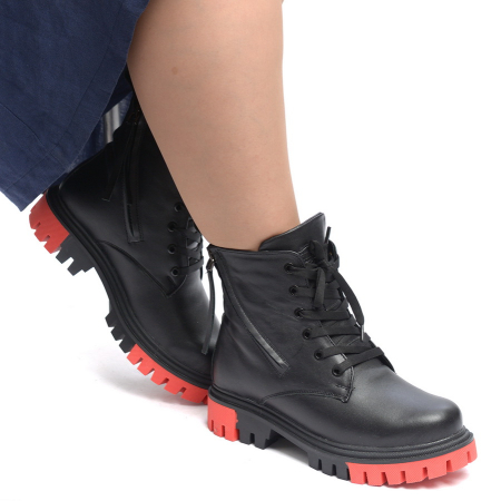 ЖЕНСКИЕ БОТИНКИ НАТУРАЛЬНАЯ КОЖА / ШЕРСТЬ CORVETTO ИТАЛИЯ