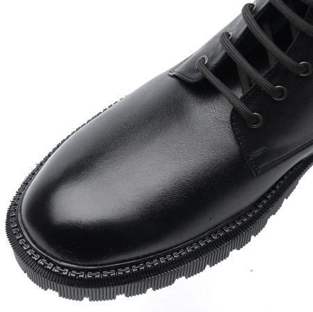 МУЖСКИЕ БОТИНКИ НАТУРАЛЬНАЯ КОЖА / НАТУРАЛЬНЫЙ МЕХ CORVETTO