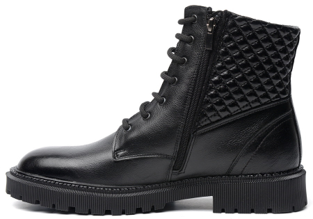 МУЖСКИЕ БОТИНКИ НАТУРАЛЬНАЯ КОЖА / НАТУРАЛЬНЫЙ МЕХ CORVETTO