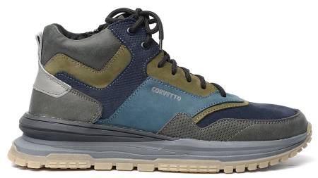 МУЖСКИЕ КРОССОВКИ НАТУРАЛЬНАЯ КОЖА / ШЕРСТЬ CORVETTO