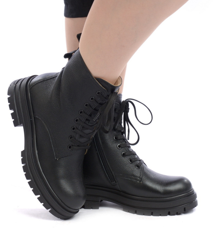 ЖЕНСКИЕ БОТИНКИ НАТУРАЛЬНАЯ КОЖА / ШЕРСТЬ CORVETTO ИТАЛИЯ