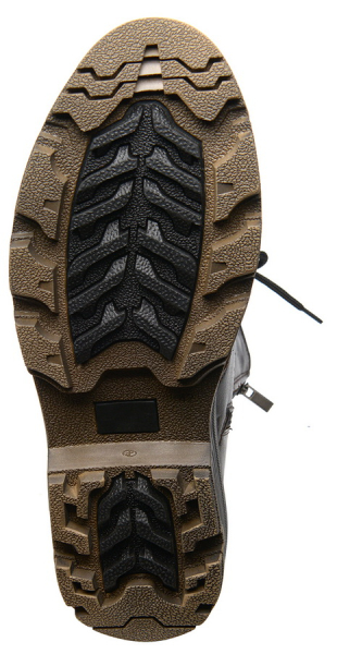 МУЖСКИЕ БОТИНКИ НАТУРАЛЬНАЯ КОЖА / НАТУРАЛЬНЫЙ МЕХ CORVETTO