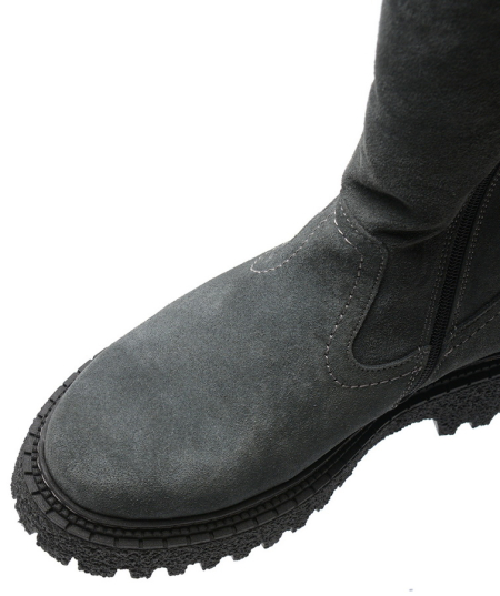 ЖЕНСКИЕ САПОГИ НАТУРАЛЬНАЯ КОЖА+ВЕЛЮР /НАТУРАЛЬНАЯ ШЕРСТЬ CORVETTO ИТАЛИЯ