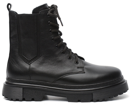 ЖЕНСКИЕ БОТИНКИ НАТУРАЛЬНАЯ КОЖА / НАТУРАЛЬНЫЙ МЕХ CORVETTO ИТАЛИЯ