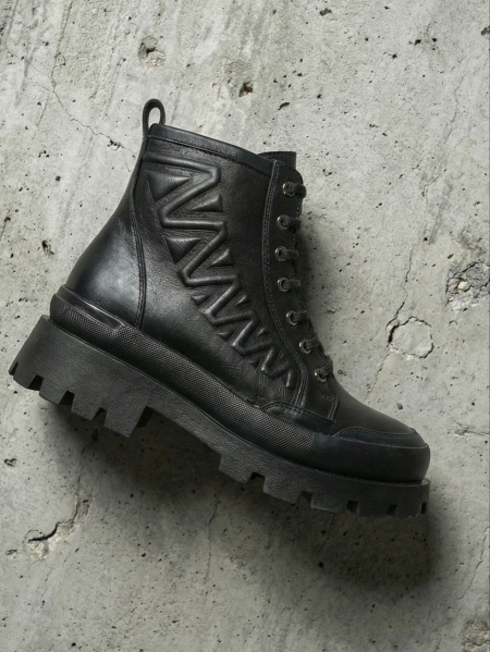 ЖЕНСКИЕ БОТИНКИ НАТУРАЛЬНАЯ КОЖА / НАТУРАЛЬНЫЙ МЕХ CORVETTO ИТАЛИЯ