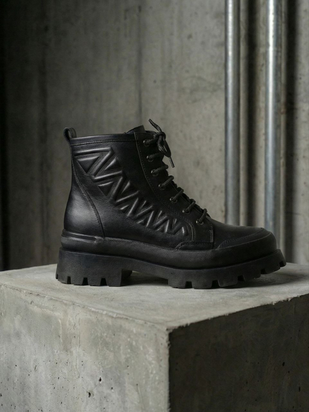 ЖЕНСКИЕ БОТИНКИ НАТУРАЛЬНАЯ КОЖА / НАТУРАЛЬНЫЙ МЕХ CORVETTO ИТАЛИЯ