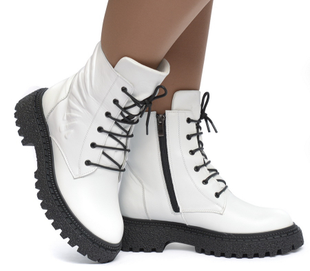 ЖЕНСКИЕ БОТИНКИ НАТУРАЛЬНАЯ КОЖА / НАТУРАЛЬНЫЙ МЕХ CORVETTO ИТАЛИЯ