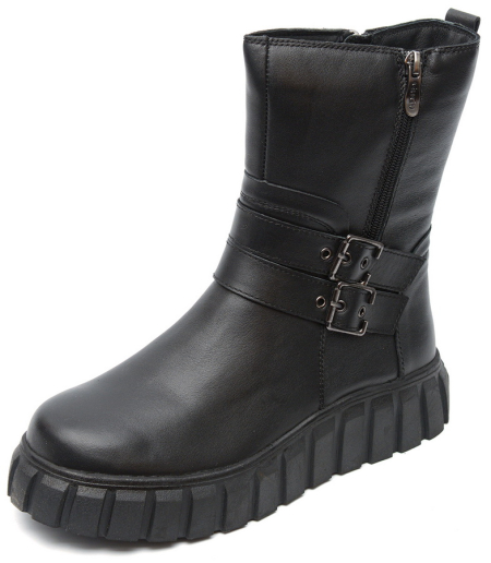 ЖЕНСКИЕ САПОГИ НАТУРАЛЬНАЯ КОЖА / НАТУРАЛЬНЫЙ МЕХ GUGU ГЕРМАНИЯ