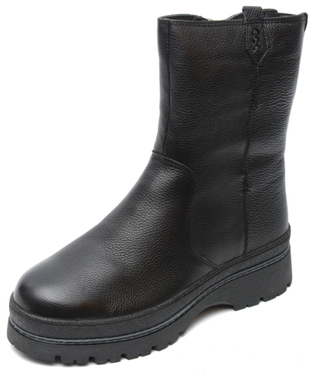 ЖЕНСКИЕ САПОГИ НАТУРАЛЬНАЯ КОЖА / НАТУРАЛЬНЫЙ МЕХ GUGU ГЕРМАНИЯ