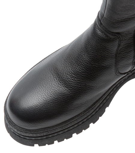 ЖЕНСКИЕ САПОГИ НАТУРАЛЬНАЯ КОЖА / НАТУРАЛЬНЫЙ МЕХ GUGU ГЕРМАНИЯ