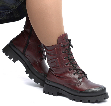 ЖЕНСКИЕ БОТИНКИ НАТУРАЛЬНАЯ КОЖА / НАТУРАЛЬНЫЙ МЕХ CORVETTO ИТАЛИЯ