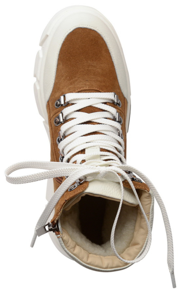 ЖЕНСКИЕ БОТИНКИ НАТУРАЛЬНАЯ КОЖА/ВЕЛЮР/ ШЕРСТЬ CORVETTO ИТАЛИЯ