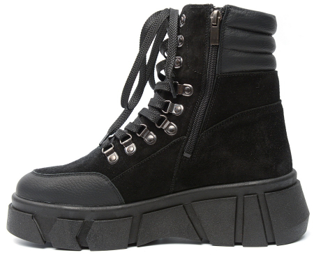 ЖЕНСКИЕ БОТИНКИ НАТУРАЛЬНАЯ КОЖА/ВЕЛЮР/ ШЕРСТЬ CORVETTO ИТАЛИЯ