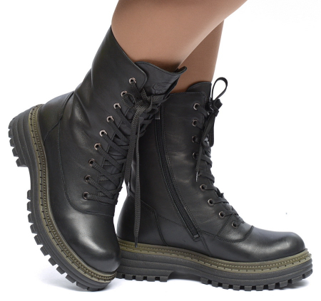 ЖЕНСКИЕ САПОГИ НАТУРАЛЬНАЯ КОЖА / ШЕРСТЬ CORVETTO ИТАЛИЯ