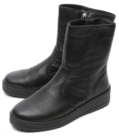 ЖЕНСКИЕ ПОЛУСАПОГИ ОРТОПЕДИЧЕСКИЕ НАТУРАЛЬНАЯ КОЖА / ПОЛУШЕРСТЬ АЛМИ РОССИЯ