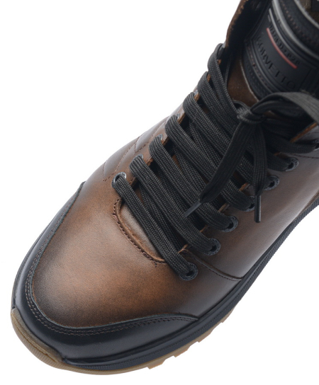 МУЖСКИЕ КРОССОВКИ НАТУРАЛЬНАЯ КОЖА / ШЕРСТЬ CORVETTO