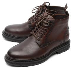 МУЖСКИЕ БОТИНКИ НАТУРАЛЬНАЯ КОЖА / ШЕРСТЬ SALAMANDER