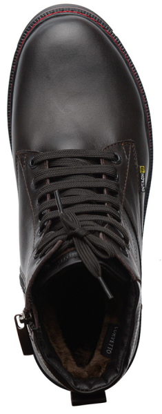 МУЖСКИЕ БОТИНКИ НАТУРАЛЬНАЯ КОЖА / НАТУРАЛЬНЫЙ МЕХ CORVETTO