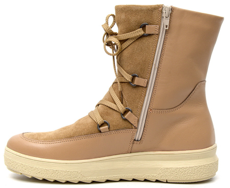 ЖЕНСКИЕ ПОЛУСАПОГИ НАТУРАЛЬНАЯ КОЖА / ВЕЛЮР / ШЕРСТЬ SALAMANDER