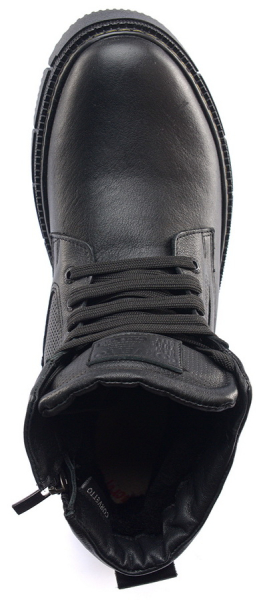 МУЖСКИЕ БОТИНКИ НАТУРАЛЬНАЯ КОЖА / НАТУРАЛЬНЫЙ МЕХ CORVETTO