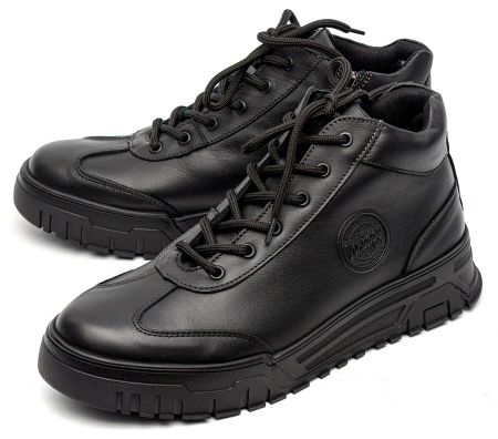 МУЖСКИЕ БОТИНКИ НАТУРАЛЬНАЯ КОЖА / ШЕРСТЬ CORVETTO