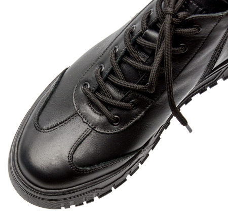 МУЖСКИЕ БОТИНКИ НАТУРАЛЬНАЯ КОЖА / ШЕРСТЬ CORVETTO