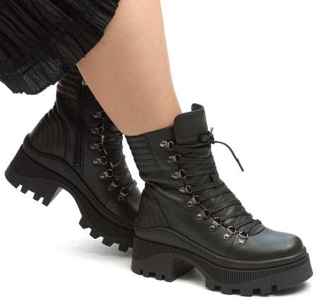 ЖЕНСКИЕ БОТИНКИ НАТУРАЛЬНАЯ КОЖА / ШЕРСТЬ CORVETTO ИТАЛИЯ