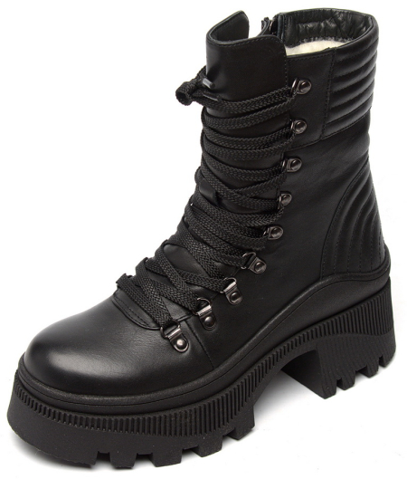 ЖЕНСКИЕ БОТИНКИ НАТУРАЛЬНАЯ КОЖА / ШЕРСТЬ CORVETTO ИТАЛИЯ