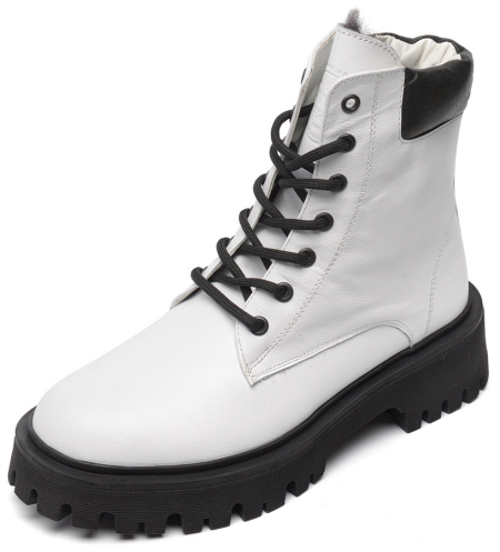 ЖЕНСКИЕ БОТИНКИ НАТУРАЛЬНАЯ КОЖА / НАТУРАЛЬНЫЙ МЕХ CORVETTO ИТАЛИЯ