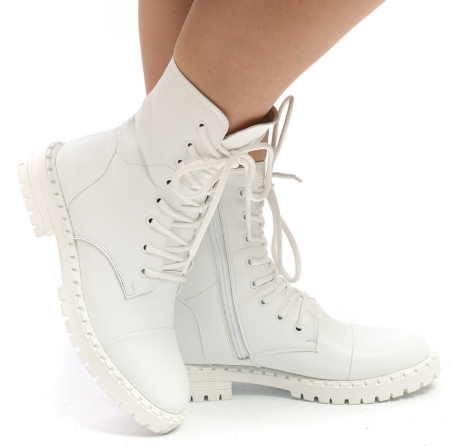 ЖЕНСКИЕ БОТИНКИ НАТУРАЛЬНАЯ КОЖА / НАТУРАЛЬНЫЙ МЕХ CORVETTO ИТАЛИЯ