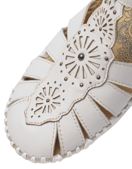 ЖЕНСКИЕ БОСОНОЖКИ НАТУРАЛЬНАЯ КОЖА GUGU ГЕРМАНИЯ