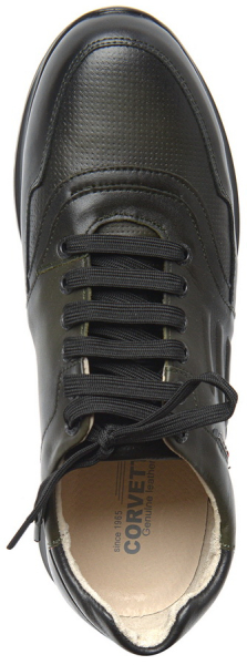 МУЖСКИЕ ПОЛУБОТИНКИ ПОЛУСПОРТИВНЫЕ НАТУРАЛЬНАЯ КОЖА CORVETTO ИТАЛИЯ